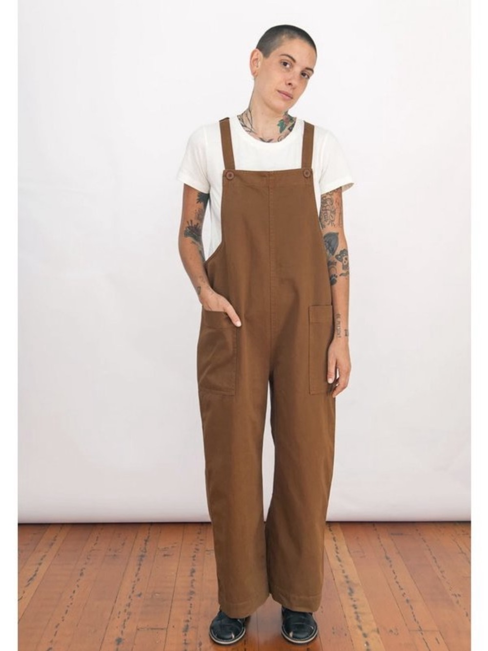 Ali Golden Copper Overall Jumper - Small - GUC